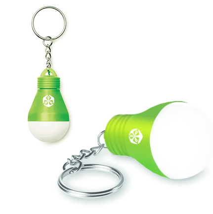 Eco Friendly | Lightbulb Keyring - 4 